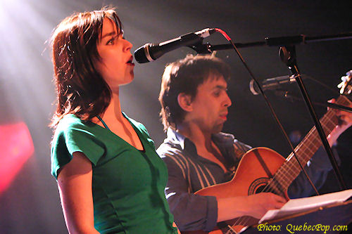 Viviane Audet et Juan Sebastian Larobina