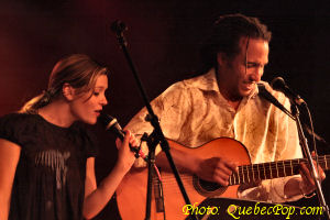 Andr�a Lindsay avec Olivier Laroche
